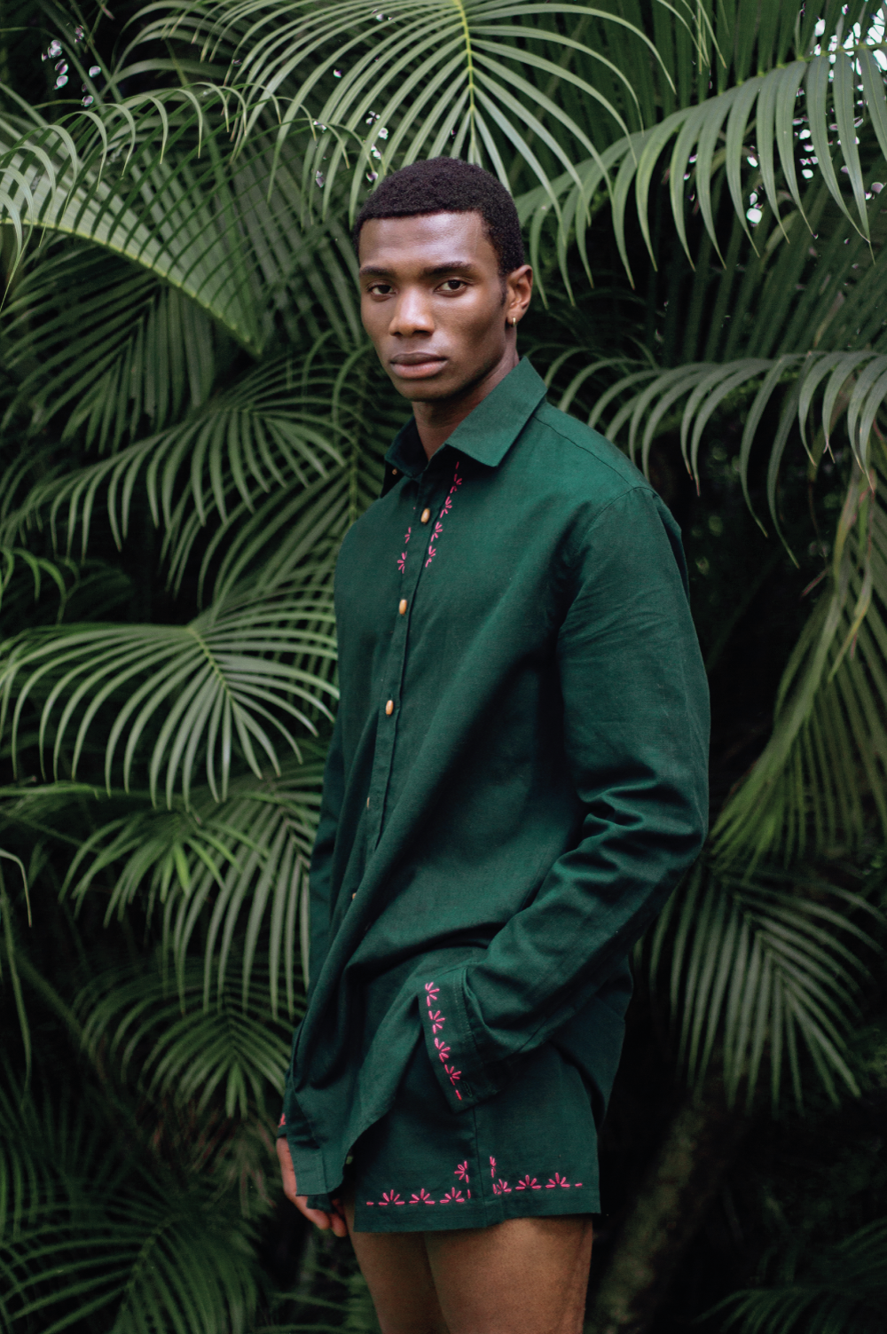 Las Delicias Embroidered Shirt