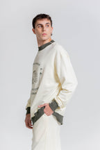 Buzo Trigo Estampado Verde