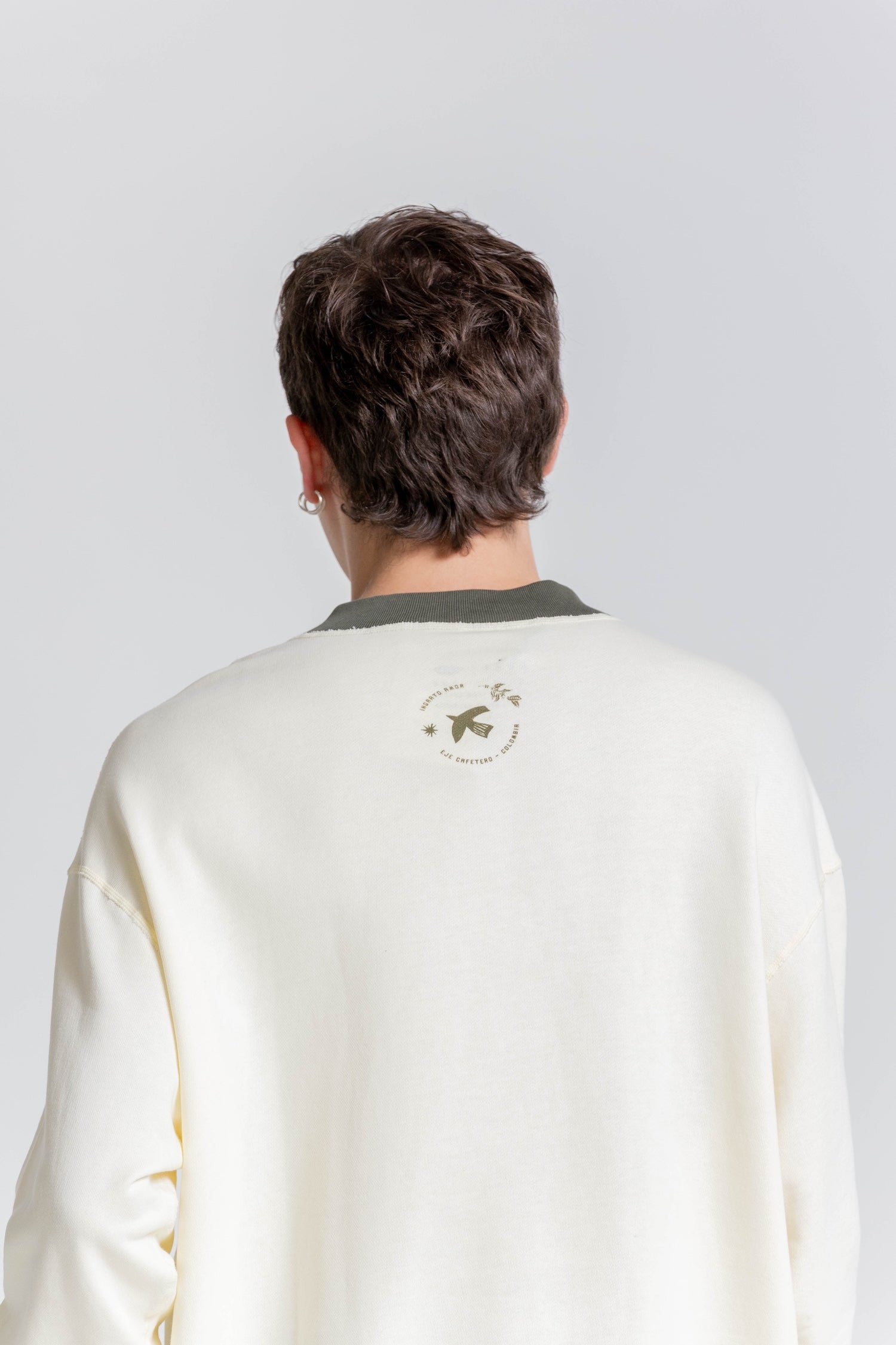 Buzo Trigo Estampado Verde