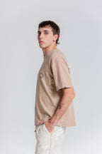 Camiseta Oversized Masdevallia Coccinea Khaki