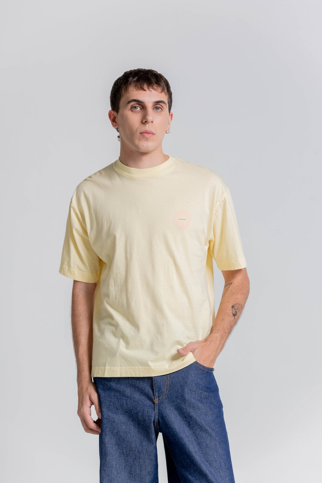 Camiseta Oversized The Wild Orchid Amarilla