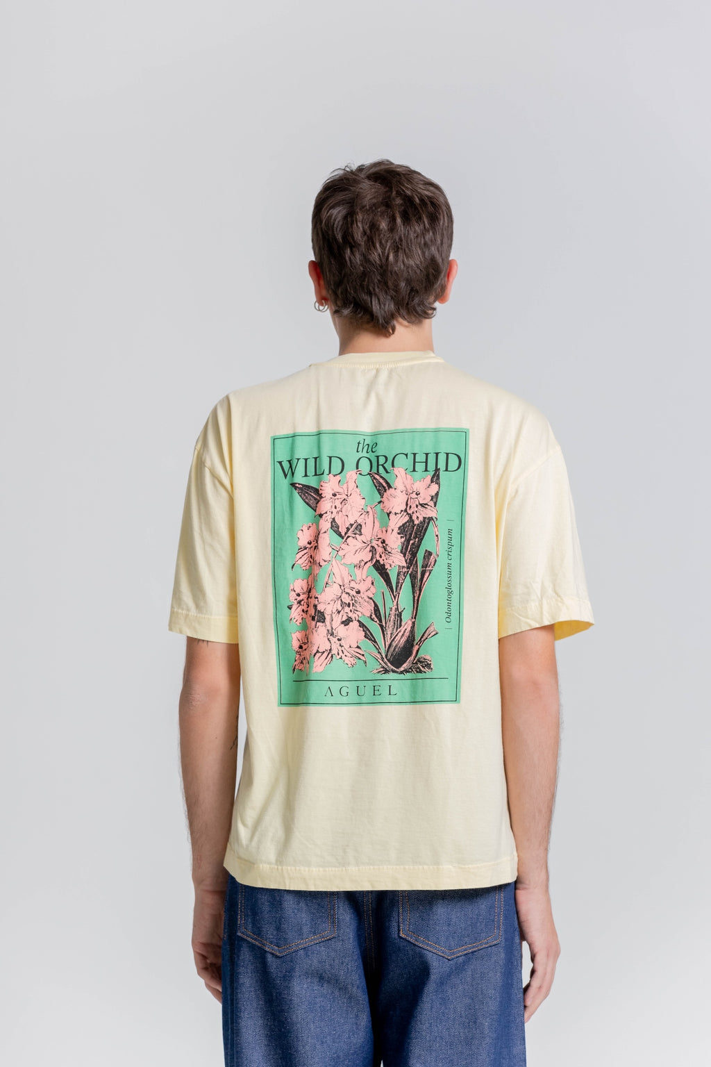 Camiseta Oversized The Wild Orchid Amarilla