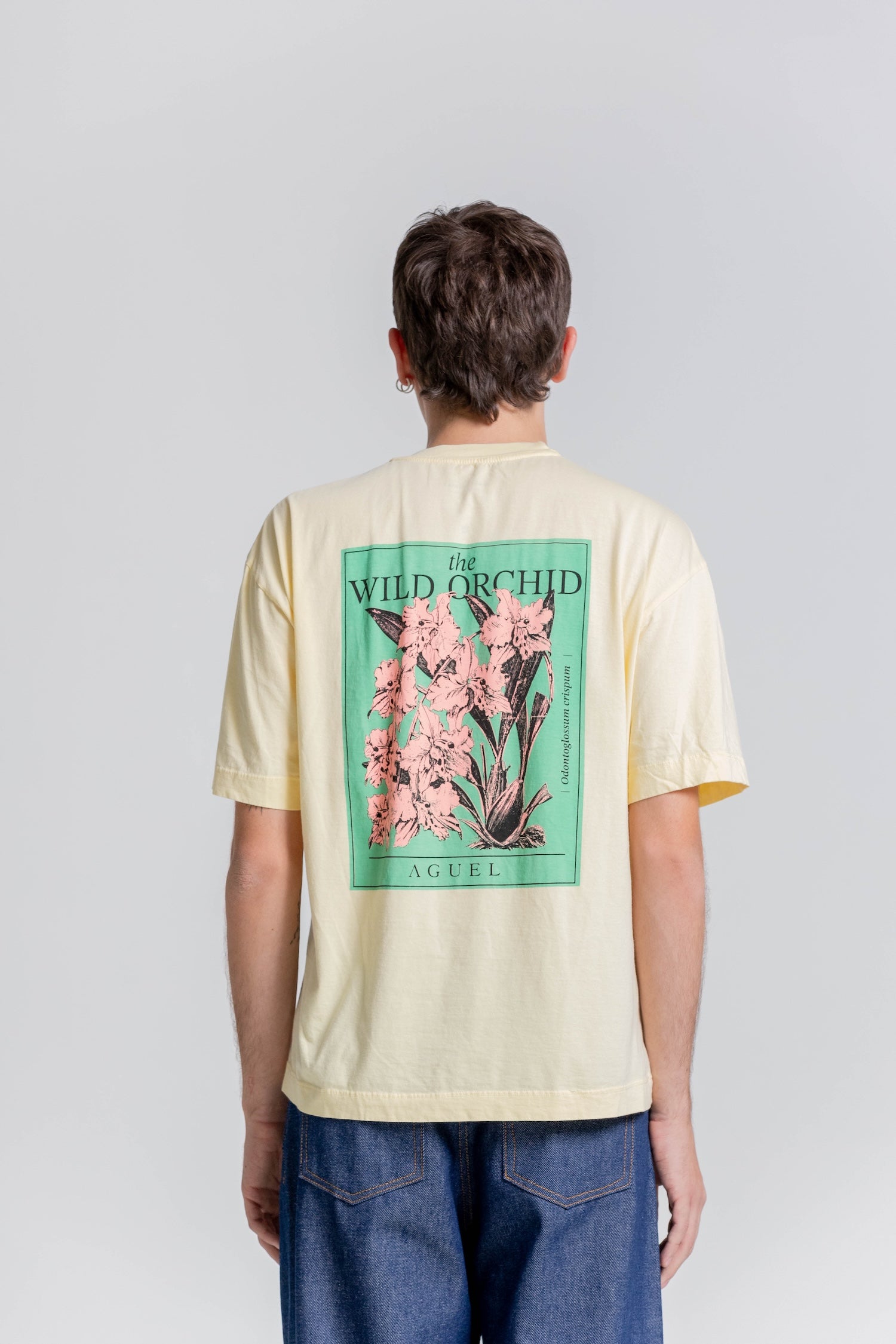 Camiseta Oversized The Wild Orchid Amarilla