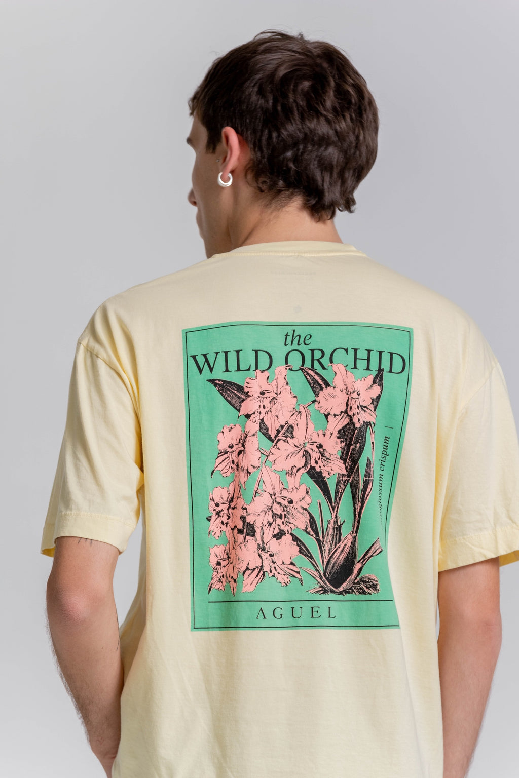Camiseta Oversized The Wild Orchid Amarilla