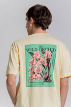 Camiseta Oversized The Wild Orchid Amarilla
